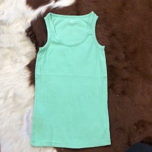 GapBody Size M Mint Green Tank Top